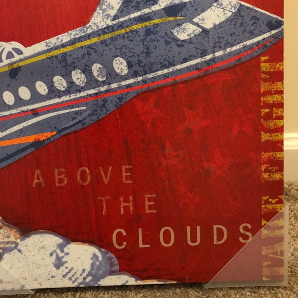 SOAR ABOVE THE CLOUDS Stretched Canvas Art Print - Picture 2 of 4